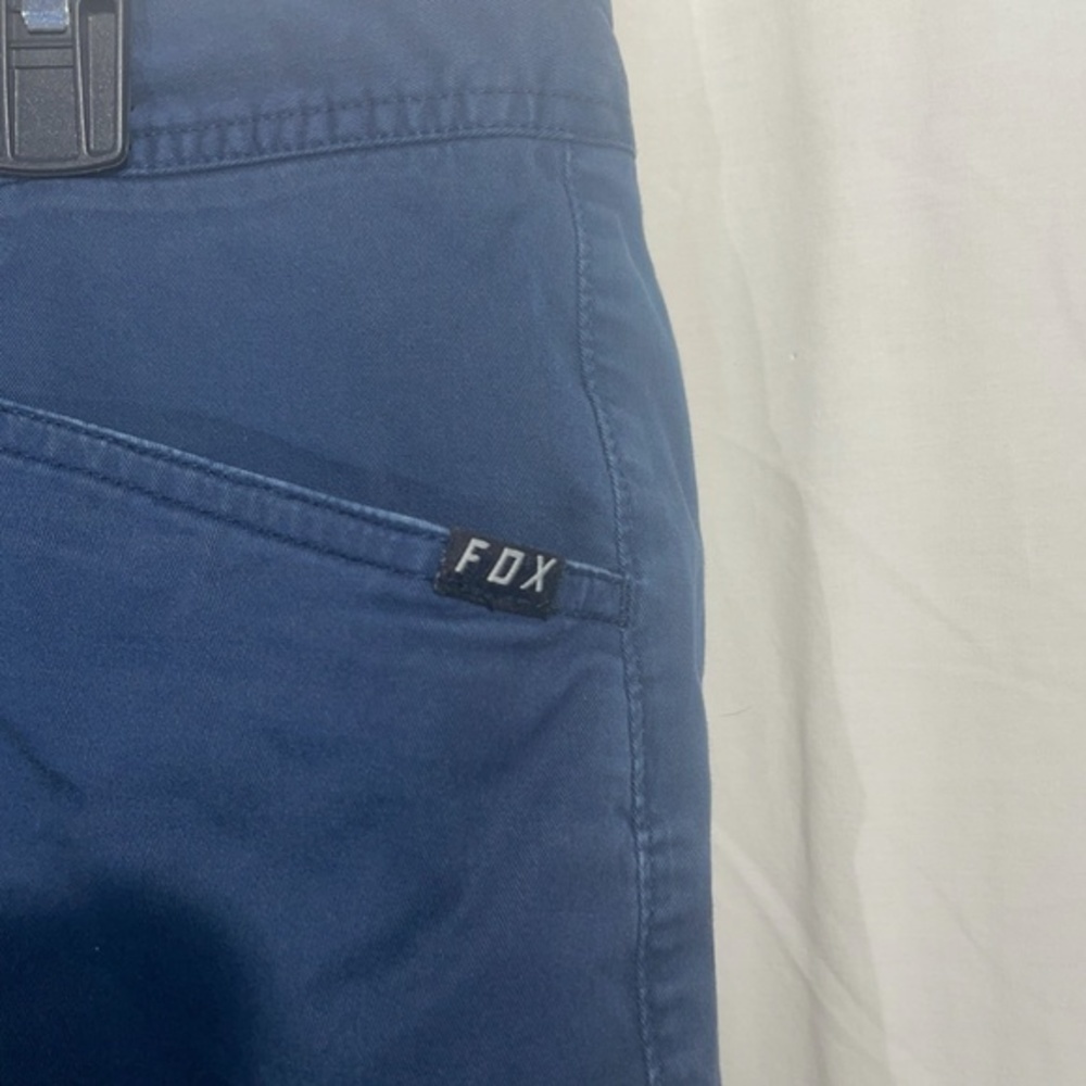 Fox Head Men's Stretch Chino Short Navy Blue Size 36 - Picture 14 of 14